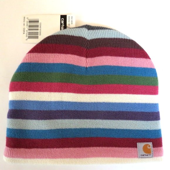 Carhartt Beanie Fleece Lined Candy Stripes main image 6